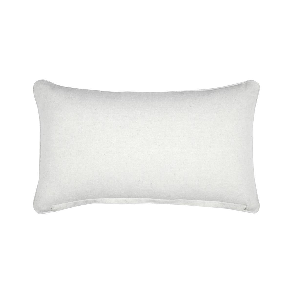 CUSCINO CLARINE 30X50CM ECRU' IN POLICOTONE.