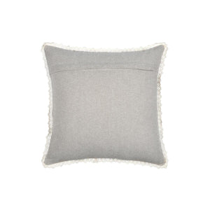 CUSCINO CLARINE 40X40CM BEIGE IN POLICOTONE.