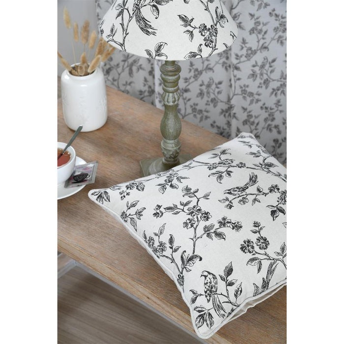 CUSCINO CLARINE 40X40CM ECRU' IN POLICOTONE.