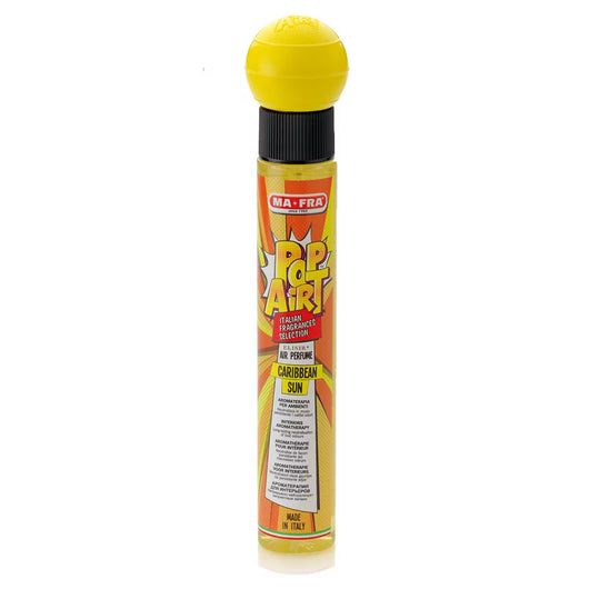 DEODORANTE AUTO POP AIRT CARRIBEAN SUN GIALLO 75ML