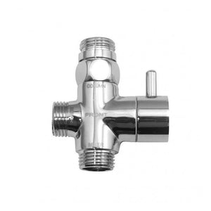 DEVIATORE 2 VIE IN OTTONE CON RIDUTTORE M-F E LEVA