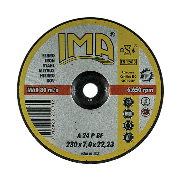 DISCO 115X6.4X22MM FERRO