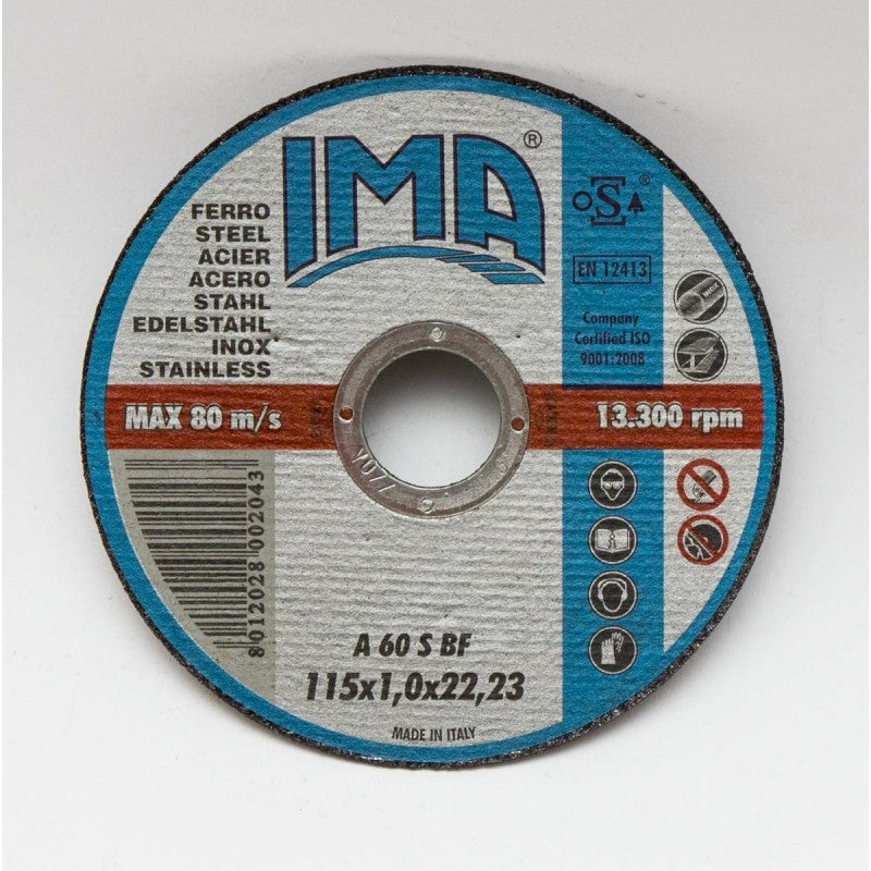 DISCO 115X1.6X22MM FERRO