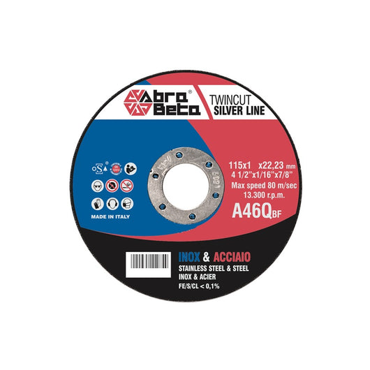 DISCO TAGLIO TWINCUT 115X1MM INOX/ACCIAIO