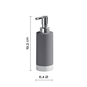 DISPENCER MIZAR D.7XH20CM GRIGIO.