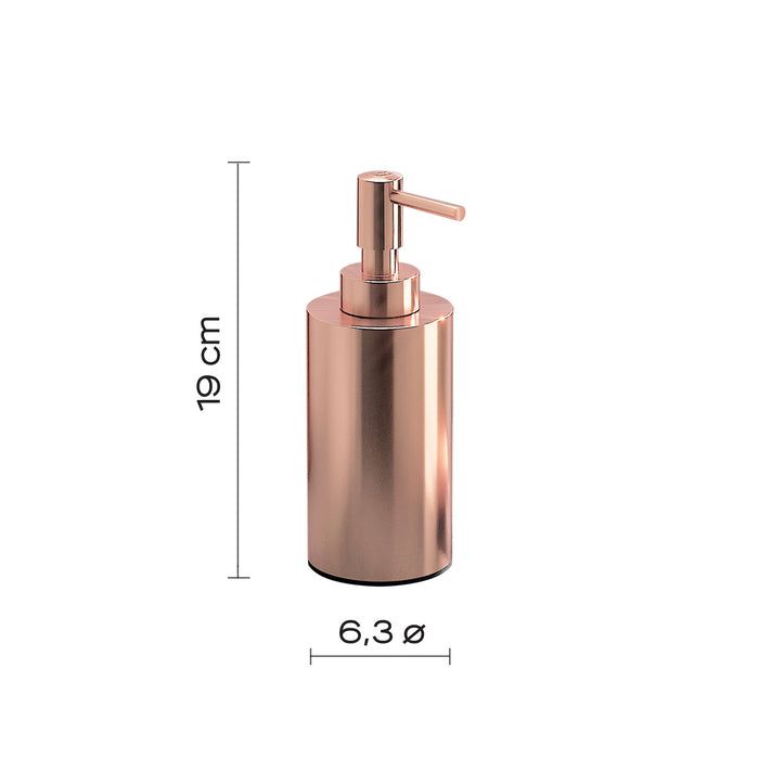 DISPENCER ELETTRA D.7XH19CM INOX RAME