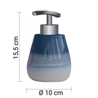 DISPENCER SHEJLA D.10XH16CM CERAMICA BLU