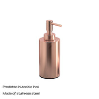 DISPENCER ELETTRA D.7XH19CM INOX RAME