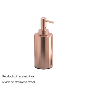 DISPENCER ELETTRA D.7XH19CM INOX RAME