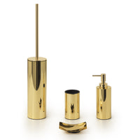 DISPENCER ELETTRA D.7XH19CM INOX COLOR ORO