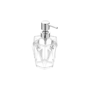 DISPENSER SAPONE BIANCO LINEA DIAMANTE