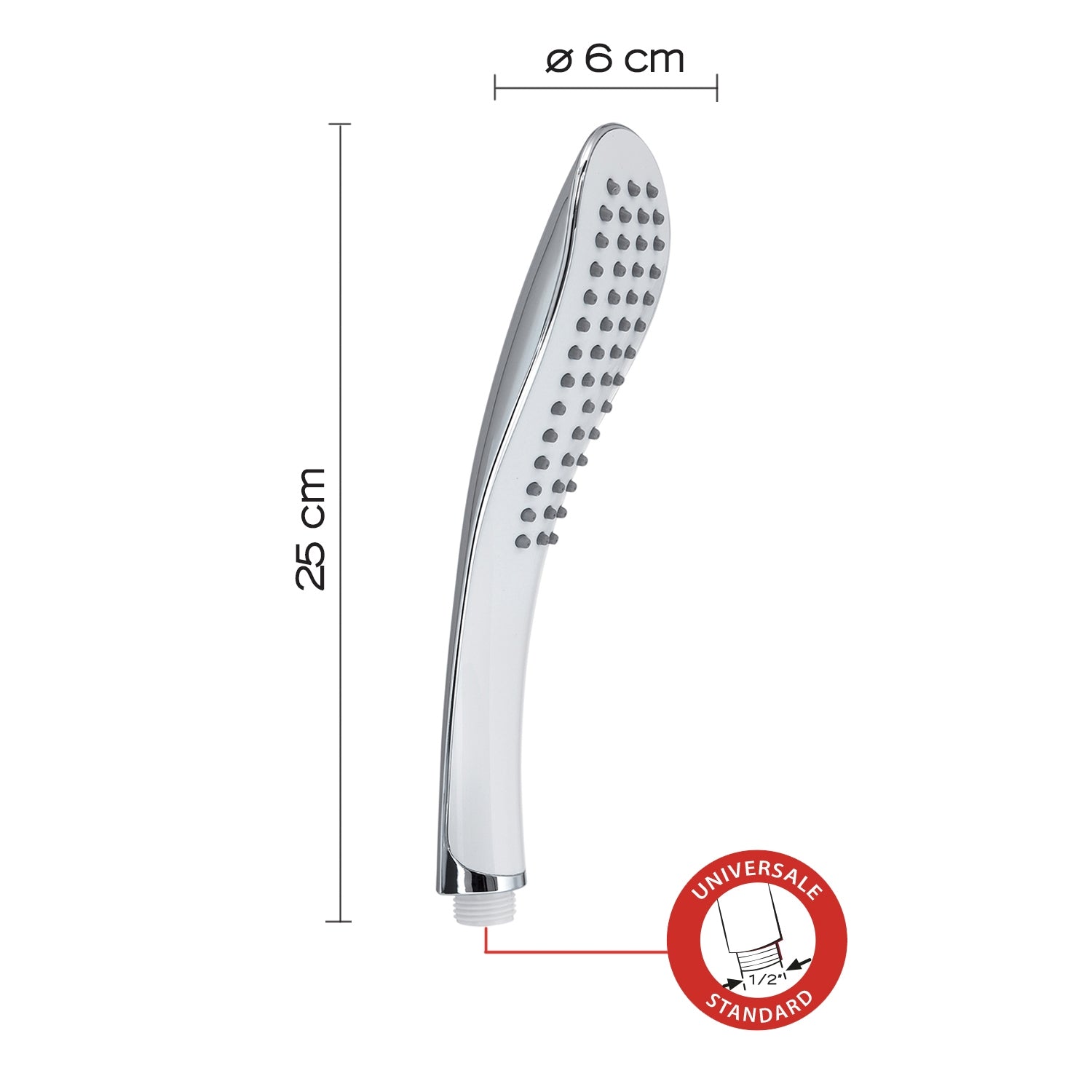 DOCCETTA TENDENCE 02 1 GETTO BIANCO / CROMO.