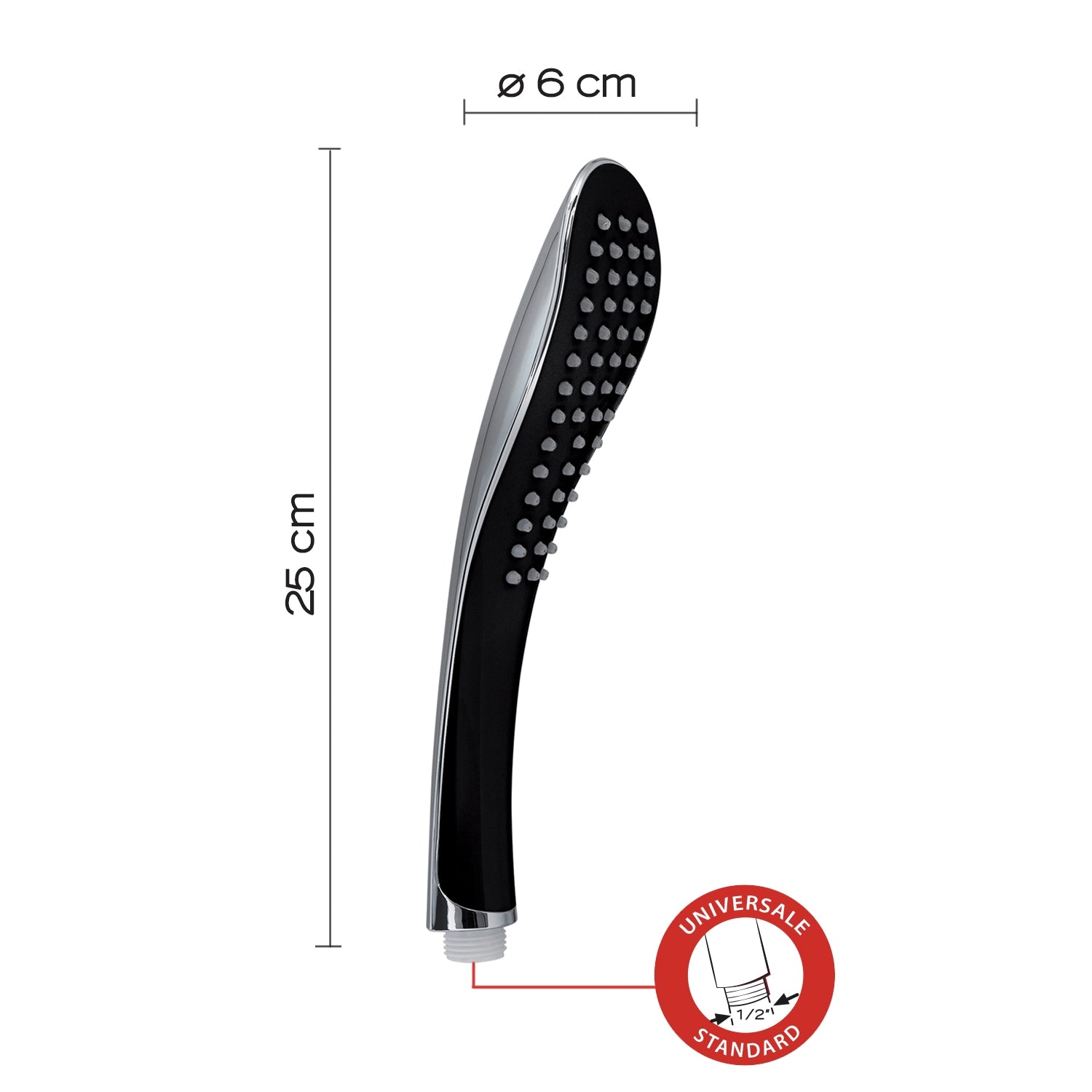 DOCCETTA TENDENCE 03 1 GETTO NERO / CROMO.