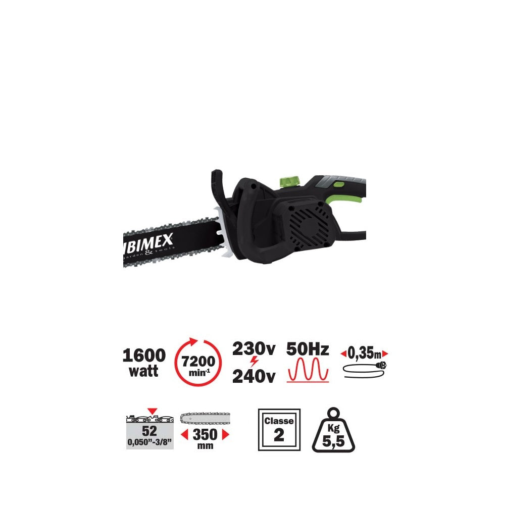 ELETTROSEGA 1600W CON BARRA DA 35CM