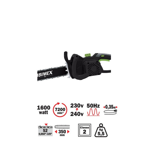 ELETTROSEGA 1600W CON BARRA DA 35CM