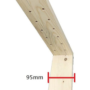 FALSO TELAIO PER PORTE SPALLA 95 MM