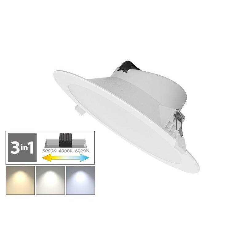 FARETTO LED INCASSO 25W D.244MM 3000/4000/6000K