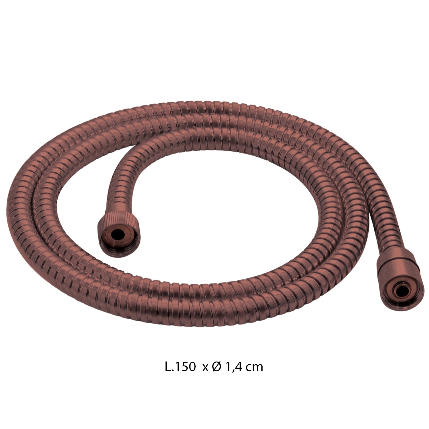 FLESSIBILE INOX 07 150CM COLOR RAME.