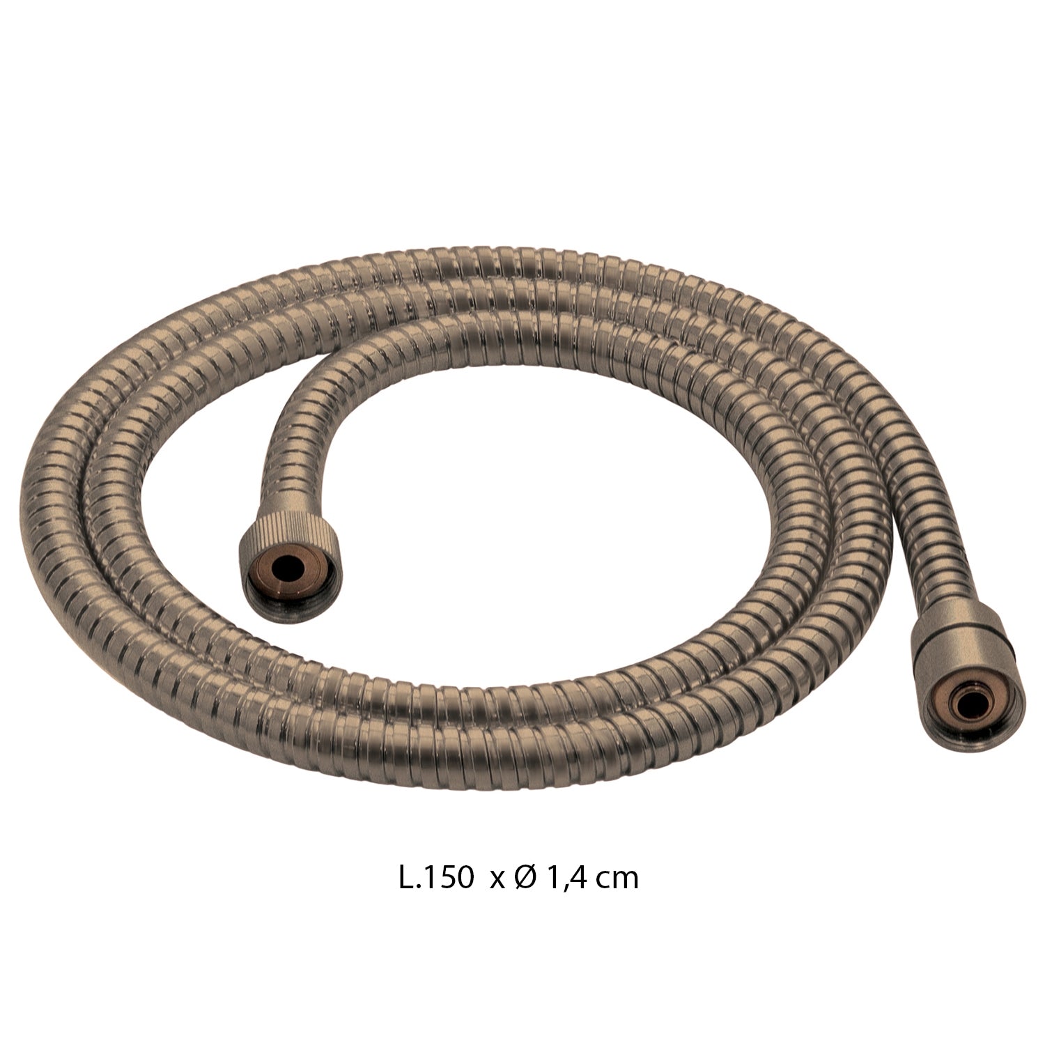 FLESSIBILE INOX 05 150CM COLOR BRONZO.