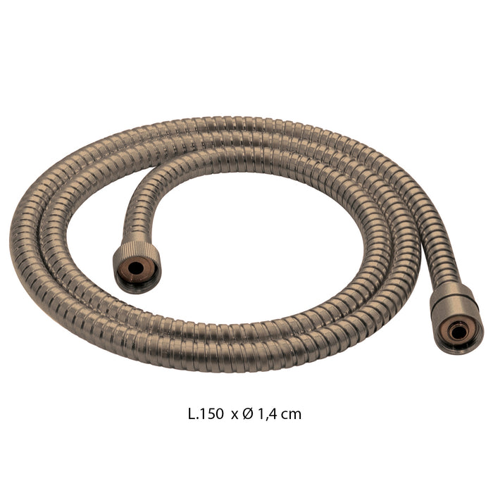 FLESSIBILE INOX 05 150CM COLOR BRONZO.
