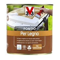 FONDO PER LEGNO 500ML BIANCO ALL ACQUA