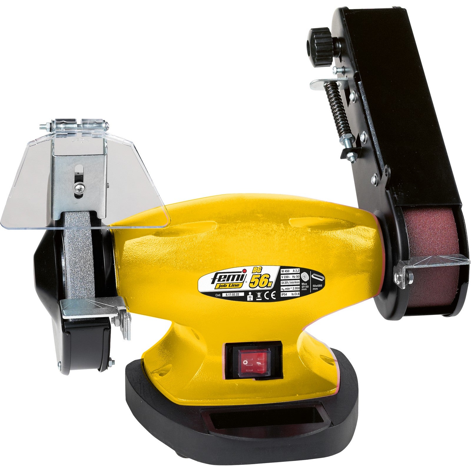 smerigliatrice da banco conbinata femi mm.150 bg56n cod:ferx.1979