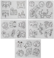 Set di plastica deformabile - Fogli di colla deformabile inclusi 5 fogli di carta deformabile - Set DIY creativo