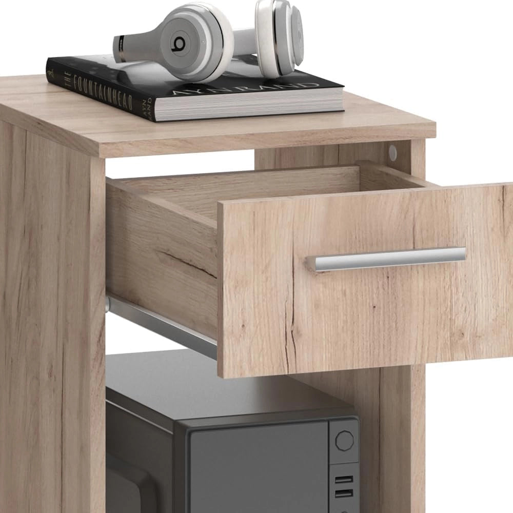 Armadio per PC Odin, Sonoma, 35.1 x 45 cm, adatto per la conservazione di PC e accessori