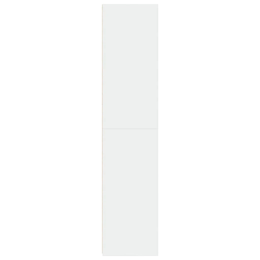 Credenza cassettiera cassettiera mobile contenitore organizer cucina soggiorno soggiorno alto 40 x 41 x 185 cm derivati ​​del legno bianco 02_0032448