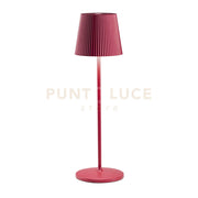 GLS053-  LAMPADA RICARICABILE A BATTERIA ROSSO A LED 3000K 240LM 3W