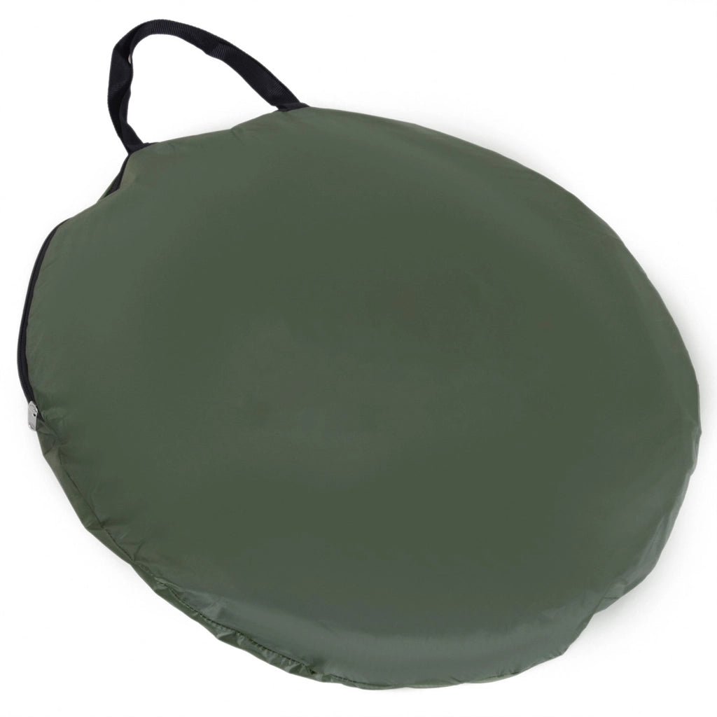 Tenda da Doccia Pop Up Impermeabile 100x100x185 cm in Poliestere Verde Militare