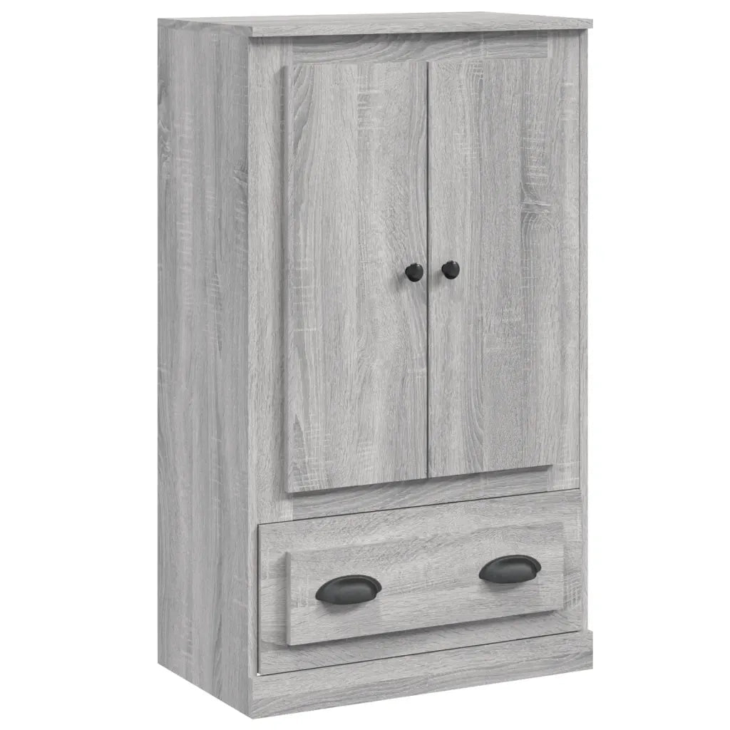 Credenza-Buffet-Armadio da cucina Grigio Sonoma 60x35,5x103,5 cm in Legno Multistrato 259933