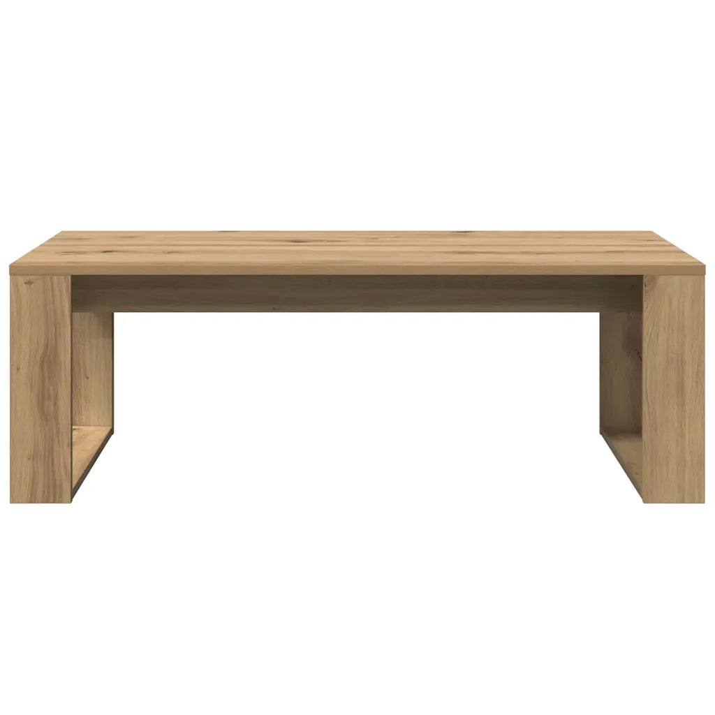 Tavolino Salotto Rovere Artigianale 102x50x35 cm in Truciolato 856681