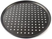 Piatto per pizza con rivestimento antitrasferimento - Acciaio di carbonio forato - Accessori per forno - 28CM - Per cucina domestica - Piatto per pizza circolare