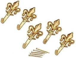 GANCI GIGLIO X QUADRI ORO GRANDI MAXI