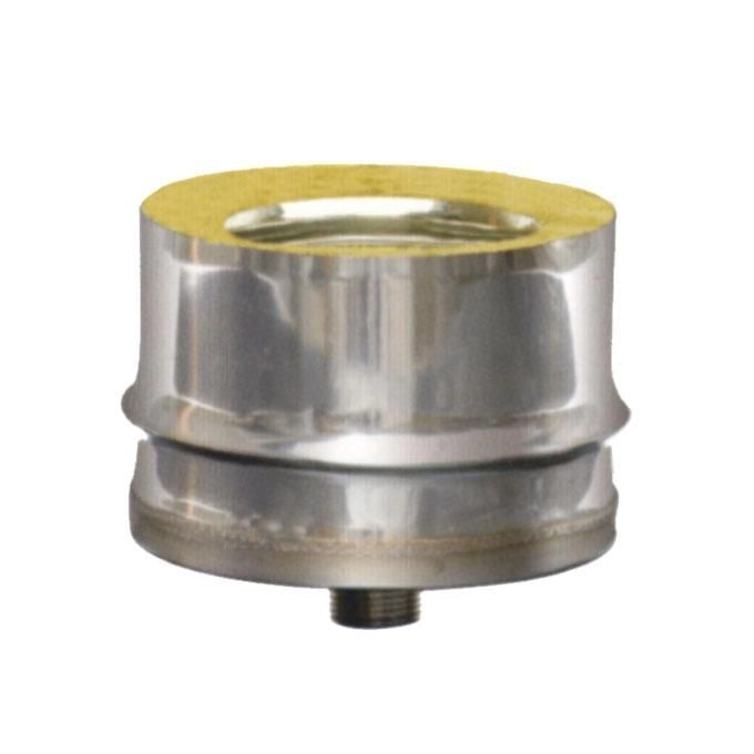 Maral Tappo Inox Scarico Condensa 8-13 doppia parete