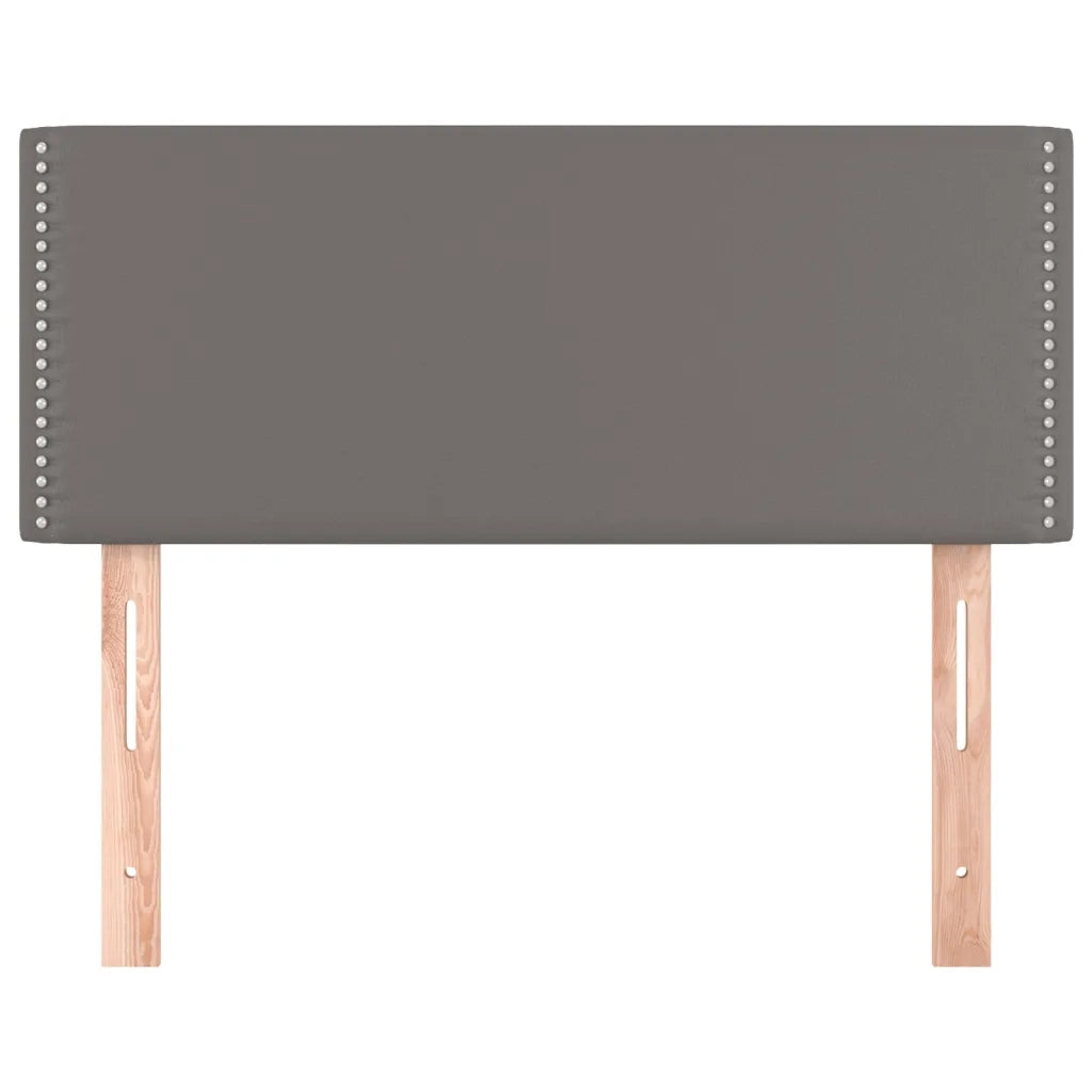 Testiera | Testata Grigia 80x5x78/88 cm in Similpelle