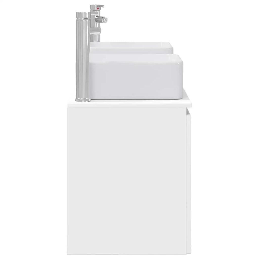 Set di Armadi da Bagno 3 pz Bianco 53 x 35 x 63 cm 3405657