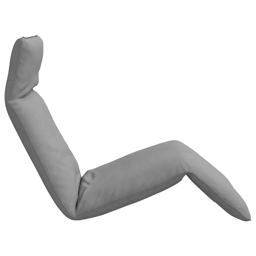 Lettino Pieghevole Grigio 175x54x8,5 cm in Tessuto Oxford 4019747