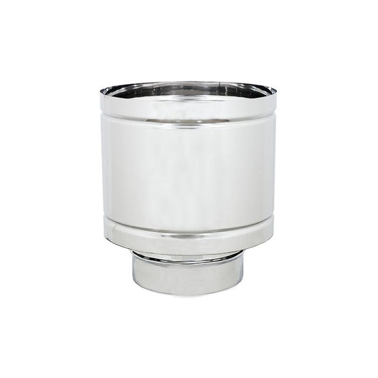 FUMAIOLO 4 VENTI D.100MM INOX CON BASE TONDA