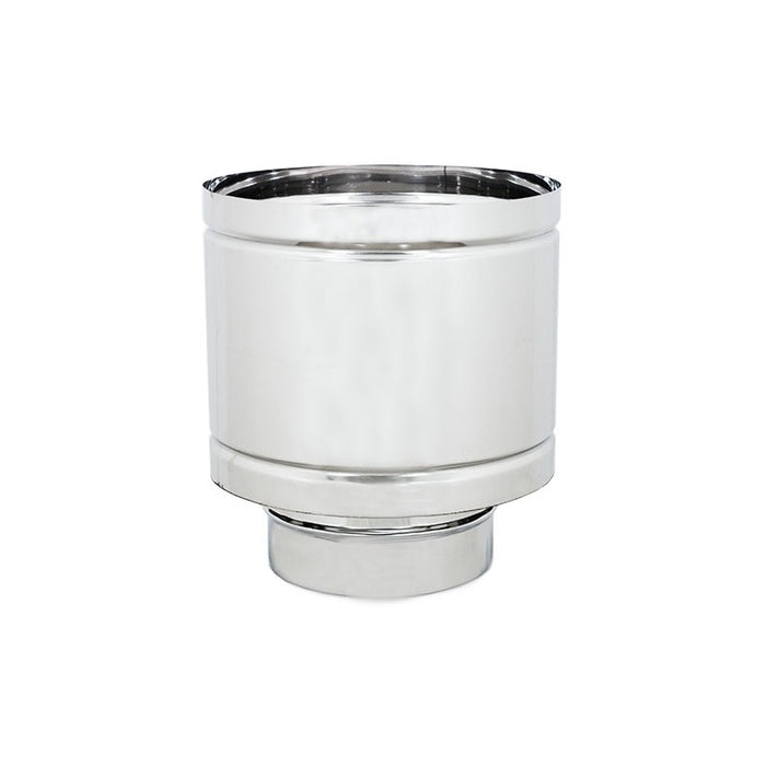 FUMAIOLO 4 VENTI D.100MM INOX CON BASE TONDA