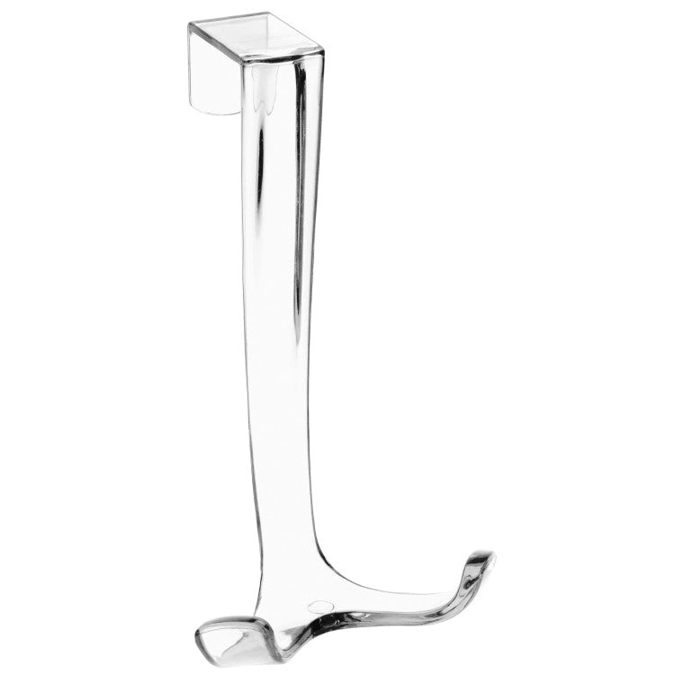 GANCIO DOCCIA A UNCINO TRASPARENTE