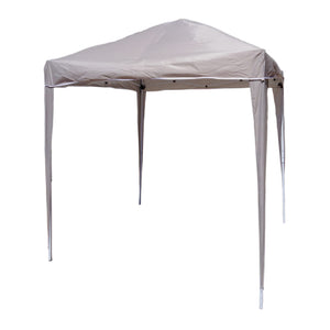 GAZEBO ASTONE 2X2M PIEGHEVOLE BEIGE E BIANCO