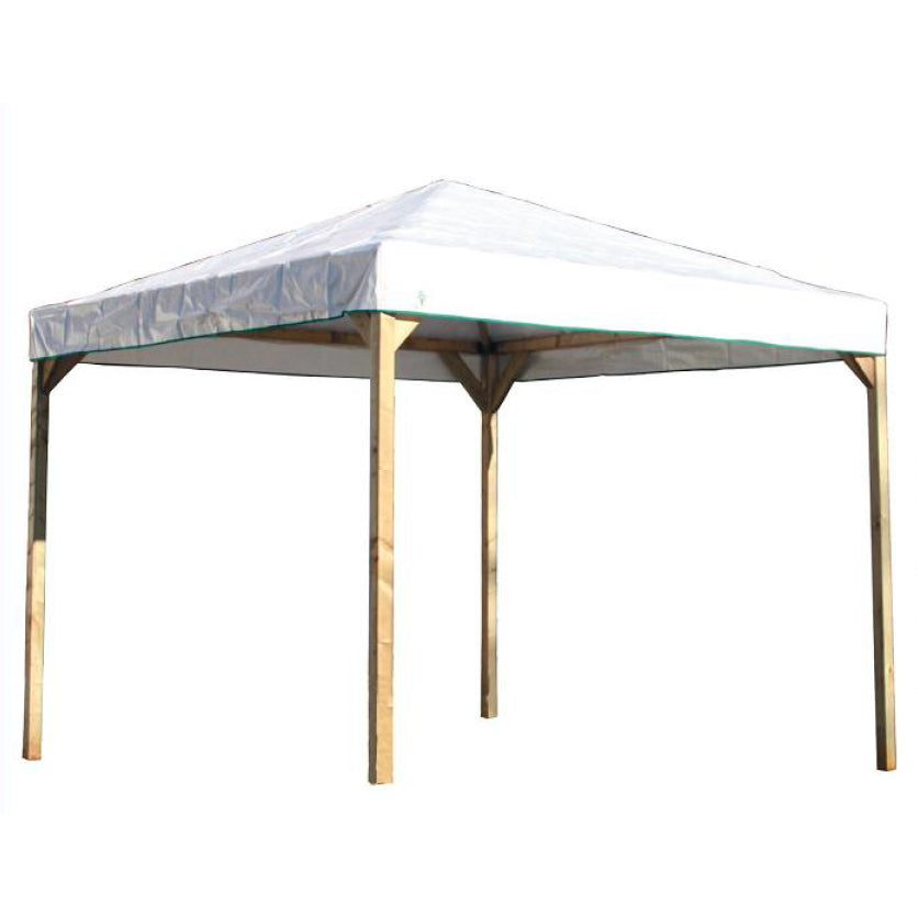 GAZEBO BASIC 300X300XH218CM IN PINO IMPREGNATO