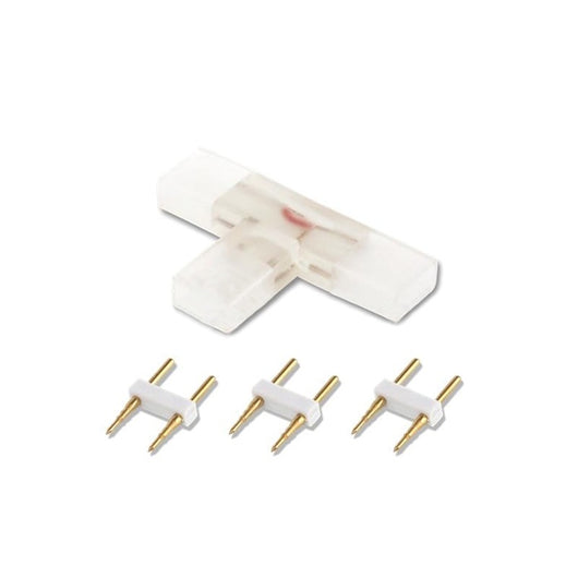 GIUNTO A T CON 3 CONNETTORI 2 PIN PER NASTRO LED