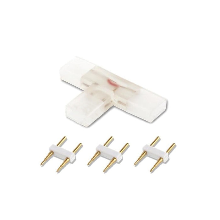 GIUNTO A T CON 3 CONNETTORI 2 PIN PER NASTRO LED
