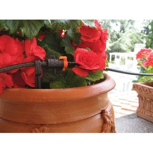 GOCCIOLATORI DI LINEA REGOLABILI "BARREL" 0-8L/H 1