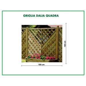 GRIGLIATO DALIA QUADRA 180X180CM