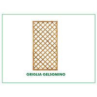 GRIGLIATO GELSOMINO 180X60CM PINO IMPREGNATO MAGLI