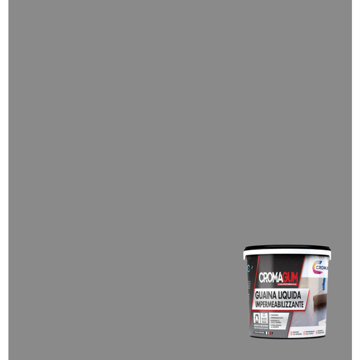 GUAINA LIQUIDA CROMAGUM 1L GRIGIA.